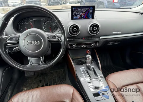 2015 Audi A3 Premium Plus z USA, uszkodzony, nr VIN WAUEFGFF2F1131424